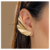 Brinco Ear Cuff Paula Banhado a Ouro 18K - comprar online