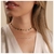 Choker Geane com Cristais Coloridos na internet