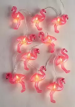 2 MTS LED GUIRNALDA X10 FLAMENCOS INALAMBRICA A PILAS