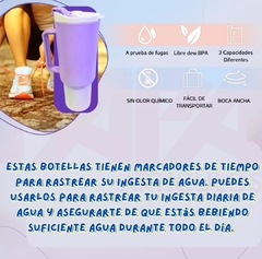 SET X3 VASO GIGANTE + 2 BOTELLAS MEDIDORAS CON STICKERS CORREA