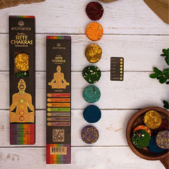 PASTILLAS 7 CHAKRAS "AROMANZA" - comprar online