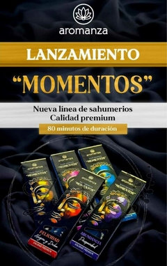 ● $1213 !! PROMO SAHUMERIOS MOMENTOS "AROMANZA" - comprar online