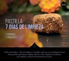 ● $1196 !! PROMO PASTILLAS 7 DIAS DE LIMPIEZA "SAGRADA MADRE" - tienda online