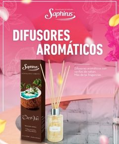 ● $3239 !! PROMO DIFUSOR CON VARILLAS "SAPHIRUS"