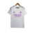 Camisa Real Madrid Goleiro 23/24 - Torcedor Adidas Masculina - Branca com detalhes em roxo