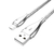 Cabo USB-Micro USB CB-M190GY Cinza C3Tech - comprar online