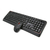 Kit Teclado + Mouse Sem Fio K-W70BK Preto C3Tech - comprar online