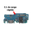 Conector de carga flex com placa Completa para A13 5G - comprar online