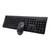 Kit Teclado + Mouse Sem Fio K-W80BK Preto C3Tech