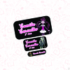 monster high - Etiqueta Escolar