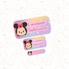 minnie tsum - Etiqueta Escolar