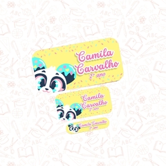 PANDA DONUTS PUKET - Etiqueta Escolar