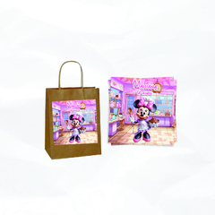 Adesivo para sacola minnie confeiteira