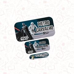 STAR WARS - Etiqueta Escolar