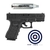 Combo Rossi - Pistola G11 Cal. 4,5 mm + 05 Cilindros CO2 + 20 Alvos