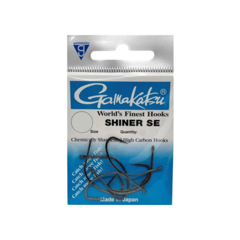 Gamakatsu Shiner Hook - 2/0 Black