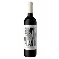 Vinho TINTO argentino SIEMPRE TENGO UN PLAN B cabernet sauvignon 750ml