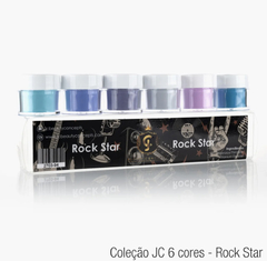 Coleção Acrílica Rock Star JC Beauty Concepts 6 cores - comprar online