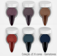 Coleção Acrílica Gemstone JC Beauty Concepts 6 cores