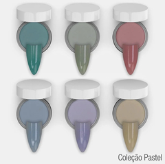 Coleção Acrílica Pastel JC Beauty Concepts 6 Cores