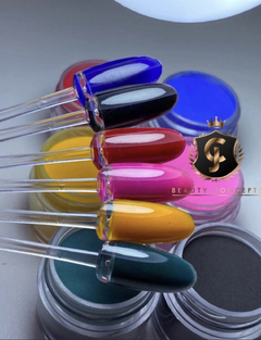 Coleção Acrílica Mosaico JC Beauty Concepts 6 cores - comprar online
