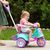 Triciclo Infantil De Passeio E Pedal Andador Avespa Pink - LOJA VIC VARIEDADES