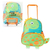 Mochila de Rodinhas Bichinhos 3D Menino Menina Creche Escolar Passeio Infantil - Clio Pets - LOJA VIC VARIEDADES