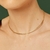 Choker Rígida em Ouro Amarelo 18K