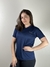 Camiseta Feminina Dry 100% Poliéster com Proteção UV+ | Azul Marinho - Libre Sport