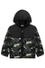 Jaqueta Puffer em Nylon Camuflada - Luc.Boo 62821 - comprar online