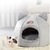 Cama para dormir perrito o gatito, cesta para casa de perro pequeña, productos para mascotas, tienda de campaña acogedora, n - tienda en línea