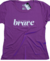 Camiseta Feminina Roxa “BE STRONG AND brave“