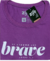 Camiseta Feminina Roxa “BE STRONG AND brave“ - comprar online