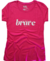 Camiseta Feminina Pink “BE STRONG AND brave“