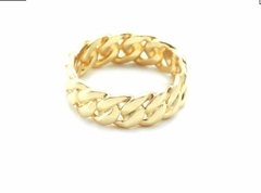 Anel banhado a ouro 18k