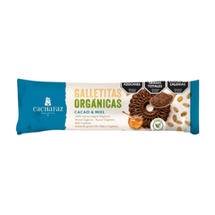 Galletas Orgánicas de Cacao y Miel Cachafaz 170 gr