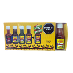 Salsas Picantes Mini El Yucateco Gift Pack 5 X 22 Ml - comprar online