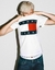 C-CAMISETA TOMMY JEANS ESTAMPADA NA FRENTE