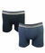 CUECA LUPO UNDEWEAR BOXER KIT C/ 2 AZUL CLARO-MARINHO ESCURO