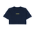Camiseta Cropped Cazulo Logo Marinho - comprar online
