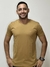 CAMISETA MASCULINA BÁSICA SLIM BORDADO - KING & JOE - comprar online