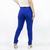 CALÇA CIGARRETE FEMININA AZUL ROYAL BENGALINE - CHAVILLE - Porta do Sol Modas