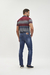 CALÇA JEANS MASCULINA LYCRA TRADICIONAL RETA - YOUNG STYLE - comprar online