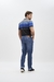 CALÇA JEANS MASCULINA LYCRA TRADICIONAL RETA - YOUNG STYLE - comprar online