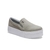 Tênis Feminino Slip On Lona Verde Sola Alta- Santa Lolla