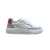 TÊNIS FEMININO COURO FLATFORM BRANCO SUEDE CINZA - SUA CIA - comprar online