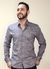 CAMISA SOCIAL MASCULINA MANGA LONGA CASUAL - KING & JOE