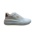 TÊNIS FEMININO COURO FLATFORM BRANCO DET DOURADO - SUA CIA - comprar online