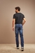 CALÇA JEANS MASCULINA COM LYCRA SEMI SKINNY - YOUNG STYLE - comprar online