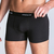 KIT CUECA BOXER MASCULINA PRETO LISA - KING & JOE - comprar online